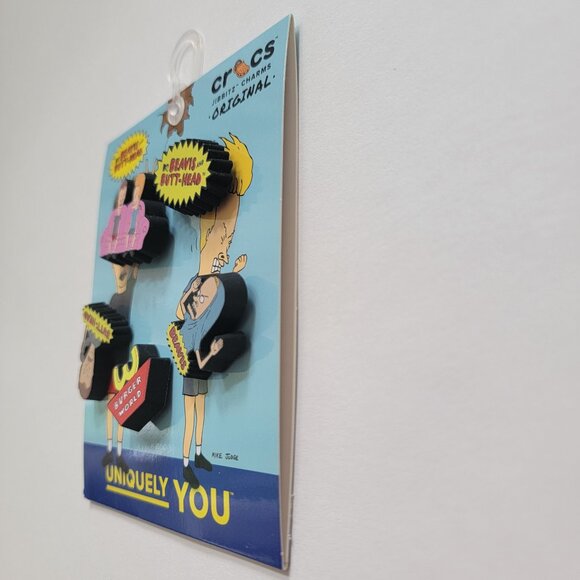 CROCS charms Beavis and Butthead 5-Pack Jibbitz shoe charms /Nickelodeon - new - Picture 8 of 8